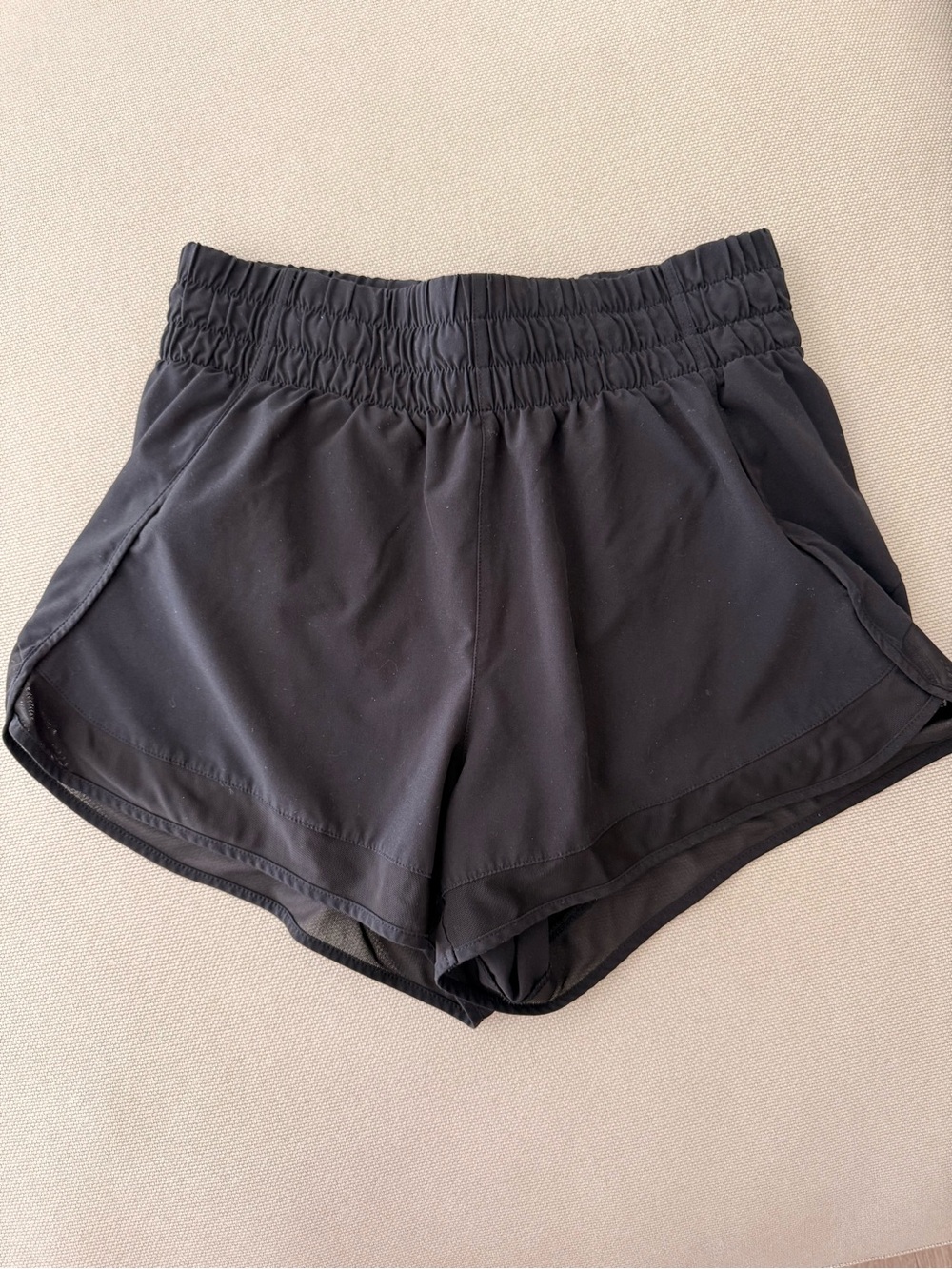 Athleta Black Women’s Athletic Shorts with Elastic Waist